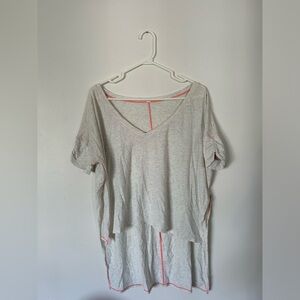 BNWT Lululemon My Mantra Short Sleeve Heather Grey Size 8